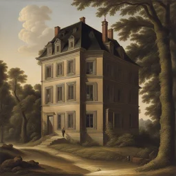 a house by Karl Friedrich Schinkel