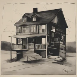 a house by Karl Knaths