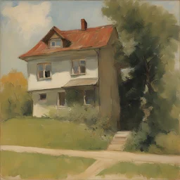 a house by Karl Zerbe