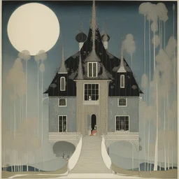 a house by Kay Nielsen