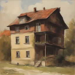 a house by Kazimierz Dąbrowski