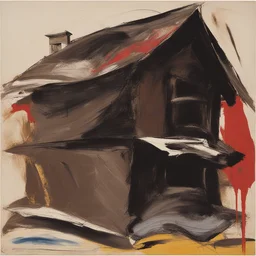 a house by Kazuo Shiraga
