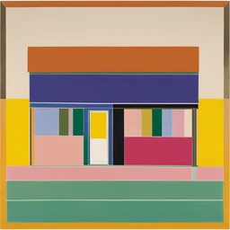 a house by Kenneth Noland