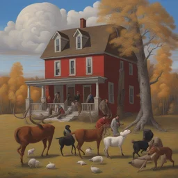 a house by Kent Monkman