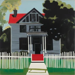 a house by Kerry James Marshall
