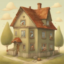 a house by Kestutis Kasparavicius