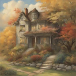 a house by Kinuko Y. Craft