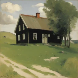 a house by Kitty Lange Kielland