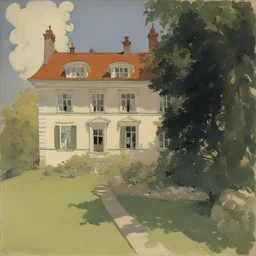 a house by Konstantin Somov