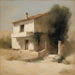 a house by Konstantinos Parthenis