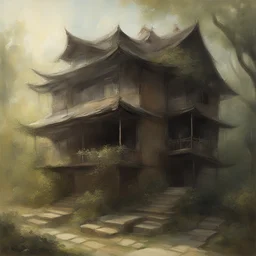 a house by Kuang Hong