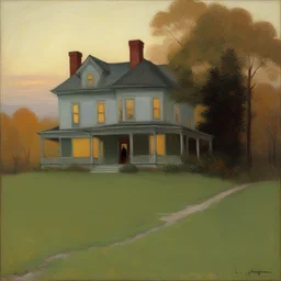 a house by L. Birge Harrison