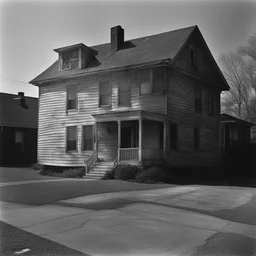 a house by Larry Fink