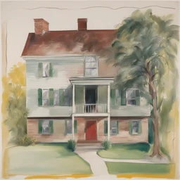 a house by Larry Rivers