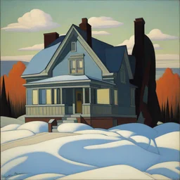 a house by Lawren Harris