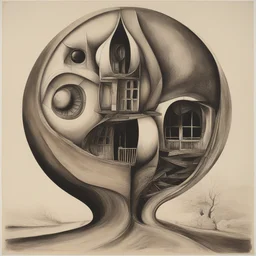 a house by Lee Bontecou