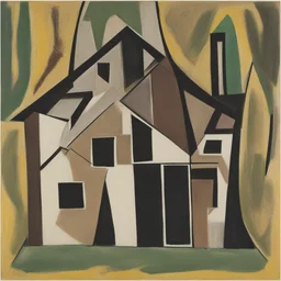 a house by Lee Krasner
