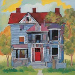 a house by Lee Quinones