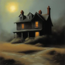 a house by Les Edwards