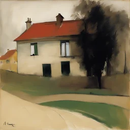 a house by Lesser Ury