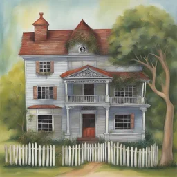 a house by Leticia Gillett