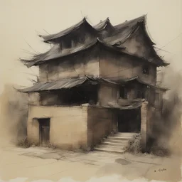 a house by Li Tiefu