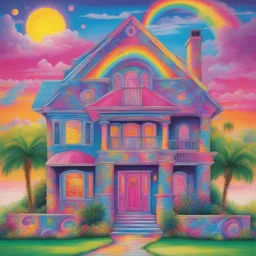 a house by Lisa Frank