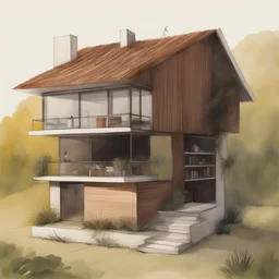 a house by Lorena Alvarez Gómez