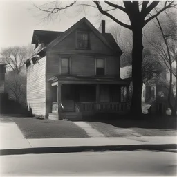 a house by Louis Faurer