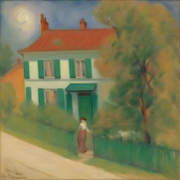 a house by Louis Glackens