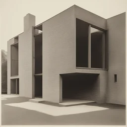 a house by Louis Kahn