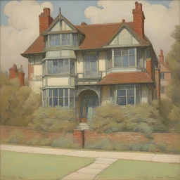 a house by Louis Rhead