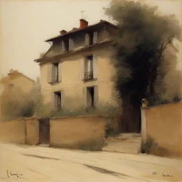a house by Luigi Loir