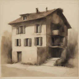 a house by Luigi Serafini