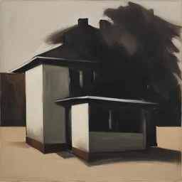 a house by Lynette Yiadom-Boakye