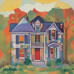 a house by Maggie Laubser