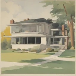 a house by Maginel Wright Enright Barney