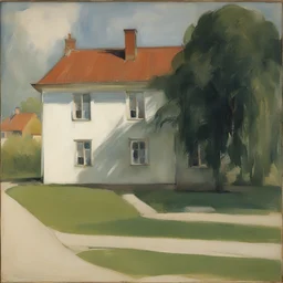 a house by Magnus Enckell