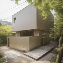 a house by Makoto Aida
