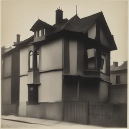 a house by Man Ray