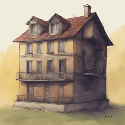 a house by Manu Invisible