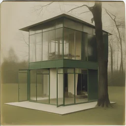 a house by Marcel Duchamp