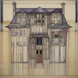 a house by Margaret Macdonald Mackintosh