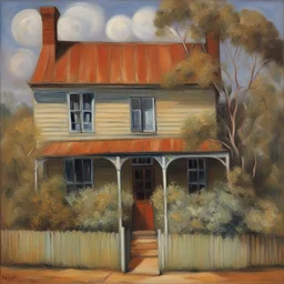a house by Margaret Olley