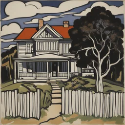a house by Margaret Preston