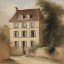 a house by Marie-Thérèse Auffray