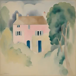 a house by Marie Laurencin