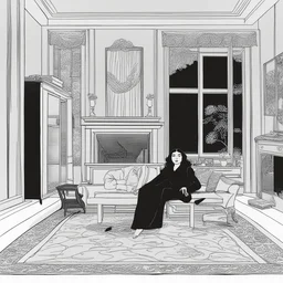 a house by Marjane Satrapi