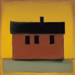 a house by Mark Rothko