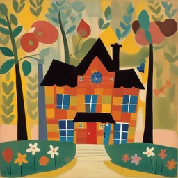 a house by Mary Blair